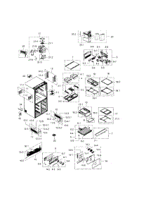 Refrigerator parts for Samsung Refrigerator RF34H9960S4/AA-0000 / from AppliancePartsPros.com