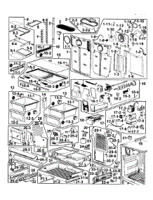 Refrigerator parts for Samsung Refrigerator RF267AZRS/XAA-0000 / from AppliancePartsPros.com