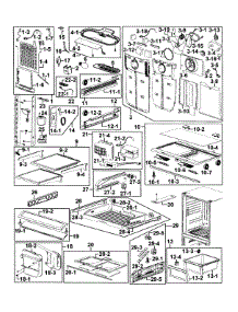 Refrigerator parts for Samsung Refrigerator RF266AZRS/XAA-0000 / from AppliancePartsPros.com