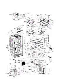 Refrigerator parts for Samsung Refrigerator RF32FMQDBSR/AA-0000 / from AppliancePartsPros.com