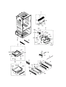 Freezer parts for Samsung Refrigerator RF263BEAEBC/AA-0001 / from AppliancePartsPros.com