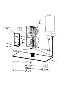 Lcd Tv  Stand Base parts for Samsung Television UN46C9000FXZA / from AppliancePartsPros.com