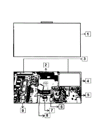 Lcd Tv  Pcb's Assy parts for Samsung Television UN55C9000FXZA-HQ01 / from AppliancePartsPros.com