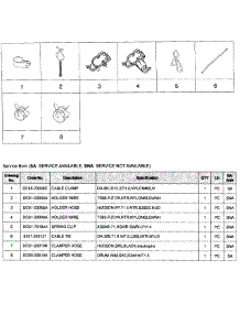Small parts for Samsung Washer WA45H7200AW/A2-0000 / from AppliancePartsPros.com