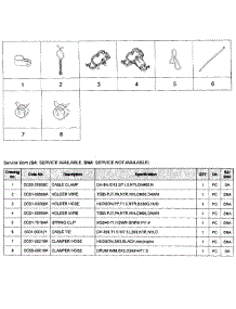 Small parts for Samsung Washer WA45H7200AP/A2-0000 / from AppliancePartsPros.com