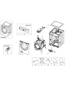Main Assy parts for Samsung Washer WF361BVBEWR/A2-0001 / from AppliancePartsPros.com
