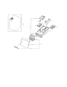Drawer parts for Samsung Washer WF461ABW/XAA / from AppliancePartsPros.com