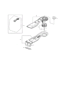 Duct Scroll parts for Samsung Washer WF461ABW/XAA / from AppliancePartsPros.com