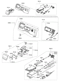 Pane / Drawer Assy parts for Samsung Washer WF338AAB/XAA / from AppliancePartsPros.com