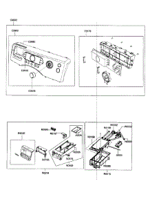 Panel Assy parts for Samsung Washer WF337AAG/XAA / from AppliancePartsPros.com
