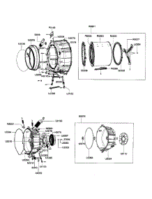 Tub Assy parts for Samsung Washer WF337AAG/XAA / from AppliancePartsPros.com