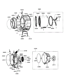 Tub parts for Samsung Washer WF337AAW/XAA / from AppliancePartsPros.com