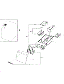 Drawer parts for Samsung Washer WF393BTPARA/A2-0000 / from AppliancePartsPros.com