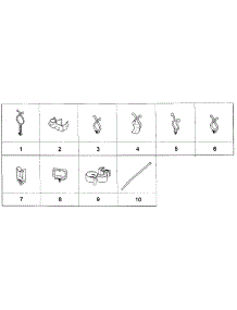 Cable Holders parts for Samsung Washer WF231ANW/XAA-0001 / from AppliancePartsPros.com