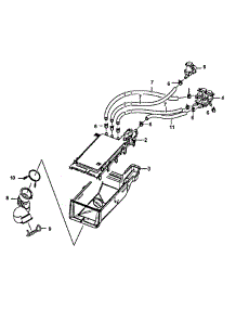 Drawer Housing parts for Samsung Washer WF330ANB/XAA / from AppliancePartsPros.com