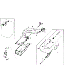 Drawer 2 parts for Samsung Washer WF350ANW/XAA / from AppliancePartsPros.com