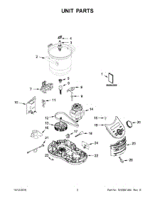 02 - Unit Parts parts for Whirlpool Slow Cooker 5KCF0104EFP0 from AppliancePartsPros.com