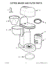 02 - Coffee Maker And Filter Parts