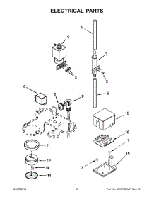 06 - Electrical Parts parts for Whirlpool Coffee Maker 5KES2102BER0 from AppliancePartsPros.com