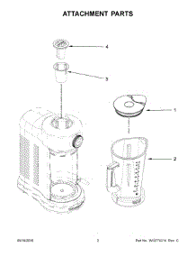 02 - Attachment Parts parts for Whirlpool Blender 5KSB5080BBK0 from AppliancePartsPros.com