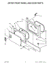 03 - Dryer Front Panel And Door Parts