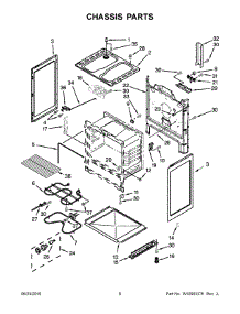 04 - Chassis Parts parts for Maytag Range ACR4503SFS0 from AppliancePartsPros.com