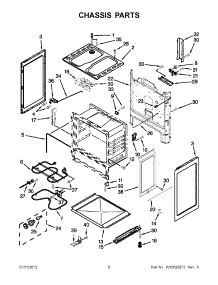 03 - Chassis Parts parts for Amana Range ACR4530BAW0 from AppliancePartsPros.com