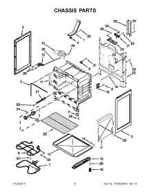 04 - Chassis Parts parts for Maytag Range AER5630BAS0 from AppliancePartsPros.com