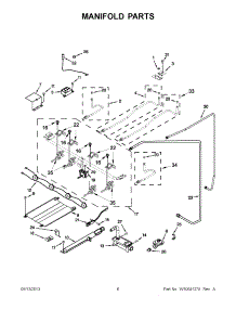04 - Manifold Parts parts for Amana Range AGG222VDW2 from AppliancePartsPros.com