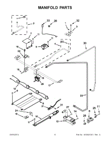 04 - Manifold Parts parts for Amana Range AGR3311WDW3 from AppliancePartsPros.com