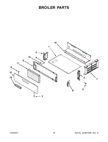 06 - Broiler Parts parts for Maytag Range AGR5330BAB0 from AppliancePartsPros.com