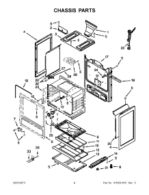 04 - Chassis Parts parts for Amana Range AGR5630BDB0 from AppliancePartsPros.com