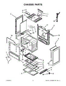 05 - Chassis Parts parts for Amana Range AGR5630BDB1 from AppliancePartsPros.com
