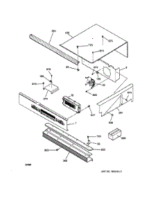 03 - Base Pan & Unit Parts parts for Ge Room Air Conditioner AJCQ08ACEQ2 from AppliancePartsPros.com