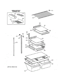 03 - Base Pan & Unit Parts parts for Ge Room Air Conditioner AJCQ09DCEL2 from AppliancePartsPros.com