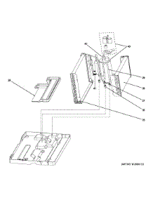 03 - Base Pan & Unit Parts parts for Ge Room Air Conditioner AJCQ10DCEL2 from AppliancePartsPros.com