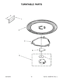 06 - Turntable Parts parts for Maytag Microwave AMV1160VAB4 from AppliancePartsPros.com