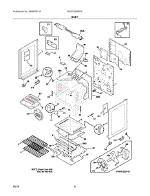 04 - Body parts for Electrolux Range BGGF3045RFC from AppliancePartsPros.com