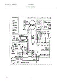 03 - Wiring Diagram parts for Electrolux Dehumidifier CAD504DWD11 from AppliancePartsPros.com