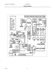 03 - Wiring Diagram parts for Electrolux Dehumidifier CAD504DWD17 from AppliancePartsPros.com