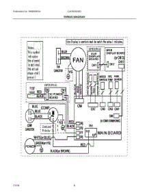 03 - Wiring Diagram parts for Electrolux Dehumidifier CAD504DWD4 from AppliancePartsPros.com