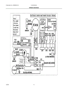 03 - Wiring Diagram parts for Electrolux Dehumidifier CAD504DWL5 from AppliancePartsPros.com