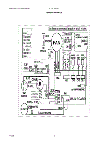 03 - Wiring Diagram parts for Electrolux Dehumidifier CAD704DWL0 from AppliancePartsPros.com