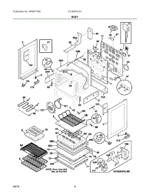 04 - Body parts for Electrolux Range CEI30IF4LSC from AppliancePartsPros.com