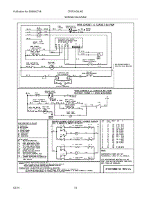 10 - Wiring Diagram parts for Frigidaire Range CFEF2405LWD from AppliancePartsPros.com