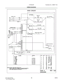 07 - Wiring Diagram parts for Electrolux Range CFES3025PBG from AppliancePartsPros.com