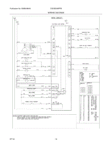 12 - Wiring Diagram parts for Frigidaire Range CGDS3065PFB from AppliancePartsPros.com