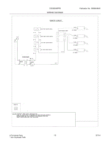 13 - Wiring Diagram parts for Frigidaire Range CGDS3065PFB from AppliancePartsPros.com