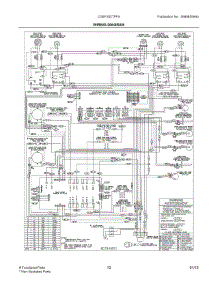 07 - Wiring Diagram parts for Electrolux Range CGEF302TPFA from AppliancePartsPros.com