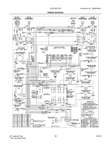 07 - Wiring Diagram parts for Electrolux Range CGEF306TPFA from AppliancePartsPros.com